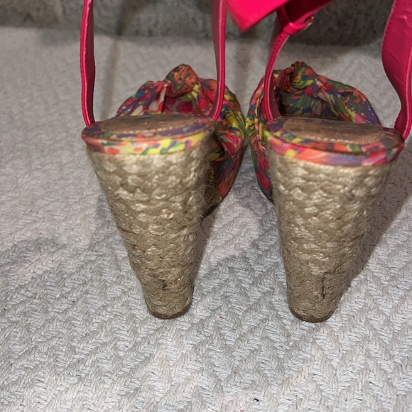 gianni bini multicolor wedge shoes - Picture 5 of 5